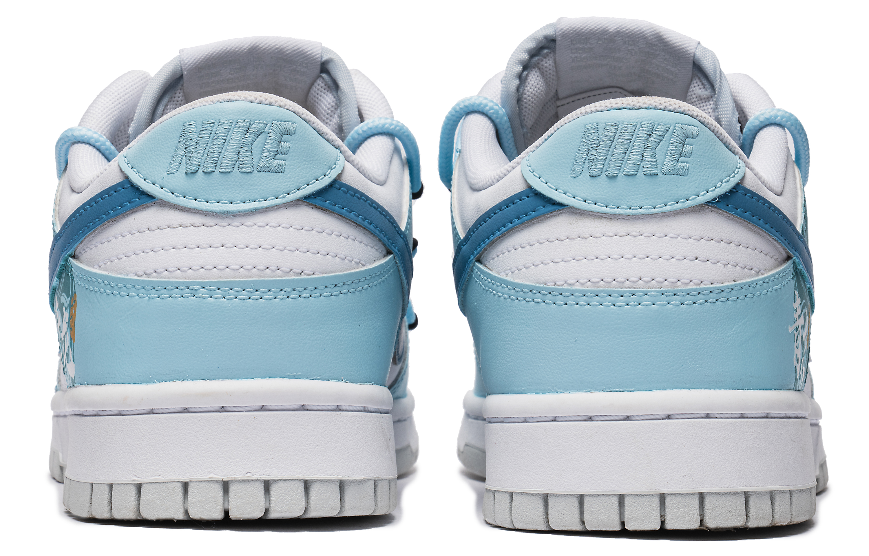 Details for 【訂製球鞋】 Nike Dunk CNY龍年限定 四大神獸 青龍 新年 龍鱗海浪 禮袋 低筒 板鞋 女款 白藍