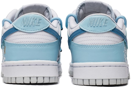 【訂製球鞋】 Nike Dunk CNY龍年限定 四大神獸 青龍 新年 龍鱗海浪 禮袋 低筒 板鞋 女款 白藍 Details for 【訂製球鞋】 Nike Dunk CNY龍年限定 四大神獸 青龍 新年 龍鱗海浪 禮袋 低筒 板鞋 女款 白藍