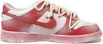 Order 【訂製球鞋】Nike Dunk Low 聖誕節 玫紅 絨毛 白雪 腮紅 做舊Vibe 解構風 低幫 板鞋 女款 紅白