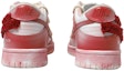 Purchase 【訂製球鞋】Nike Dunk Low 聖誕節 玫紅 絨毛 白雪 腮紅 做舊Vibe 解構風 低幫 板鞋 女款 紅白