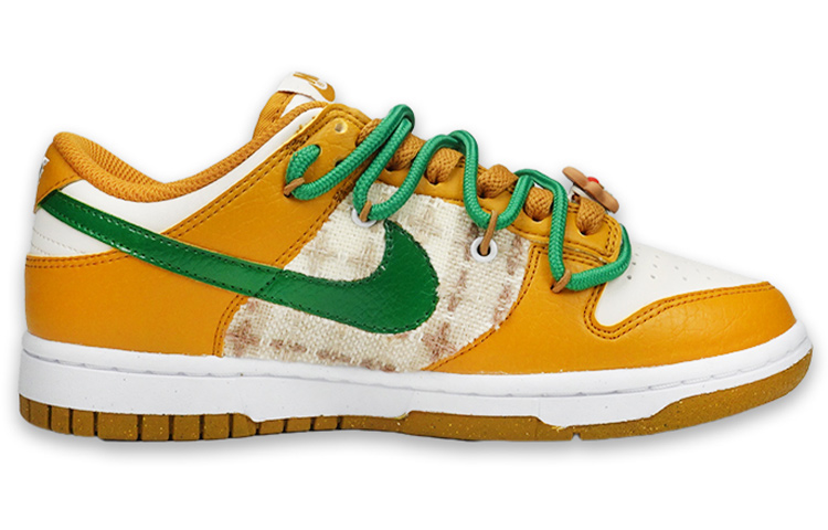 Order 【定制球鞋】Nike Dunk Low 聖誕禮物 可愛餅乾 格子貼布 休閒 特殊鞋盒 低筒 板鞋 女款 棕綠