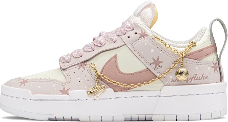 (W) 나이키 덩크 로우 '크리스마스 눈꽃' (커스텀) DO5219-111(TeamA-DKD女粉雪花S-BOX) Buy (W) 나이키 덩크 로우 '크리스마스 눈꽃' (커스텀) DO5219-111(TeamA-DKD女粉雪花S-BOX)