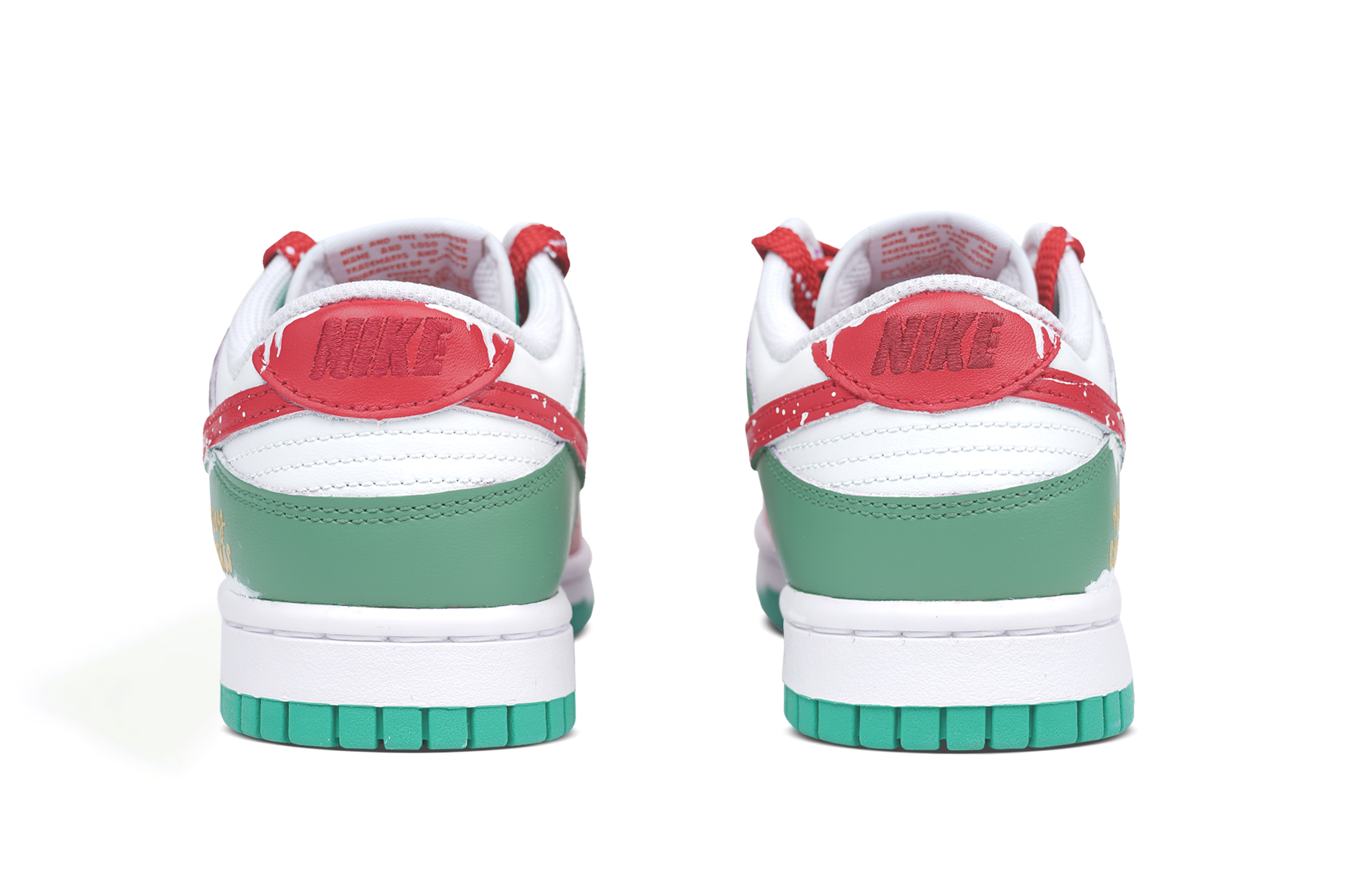 Purchase (W) [Zapatillas Personalizadas] Nike Dunk Low 'Copo de Nieve Navidad' FD9924-311(Team86-圣诞)