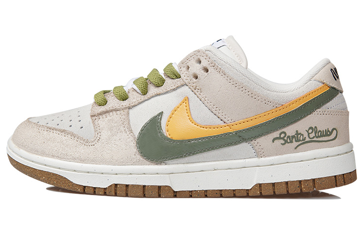 Buy (W) ナイキ ダンク 低 "クリスマス黄緑" (カスタム) DO9457-100(TeamP-米黄绿女款QD)