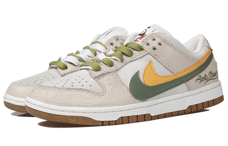 Lookbook (W) ナイキ ダンク 低 "クリスマス黄緑" (カスタム) DO9457-100(TeamP-米黄绿女款QD)