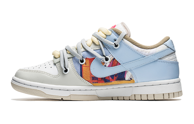 Buy (W) Zapatillas Nike Dunk Low 'Serie Ciudad Toronto Blanco-Azul' DX6060-121(TeamB-女款多伦多I-BOX)