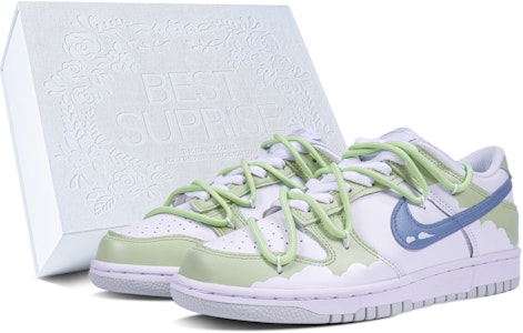 (W) Nike Dunk Low カスタム「クラウドウェーブ」 DH9765-102-442827 Buy (W) Nike Dunk Low カスタム「クラウドウェーブ」 DH9765-102-442827