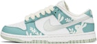 Buy 【定制球鞋】Nike Dunk Low FZBB CNY 解構 兔花 禮盒 低幫 板鞋 女款 白綠