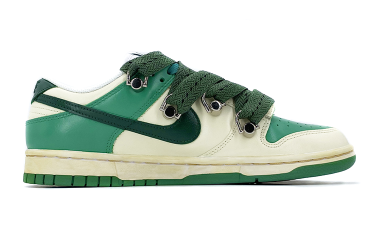 [Custom Shoes] (W) Nike Dunk Low 'CNY Deconstructed Green White' 圖 2