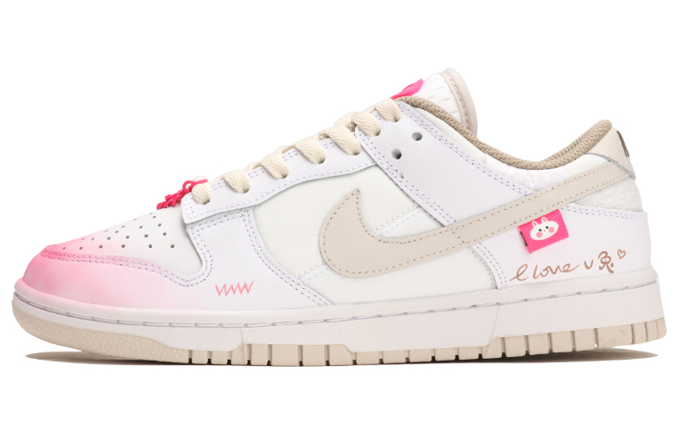 Buy (W) Nike Dunk Low カスタム CNY ピンクグラデ兎 DX6060-121(TeamThree-女款兔年限定粉米)