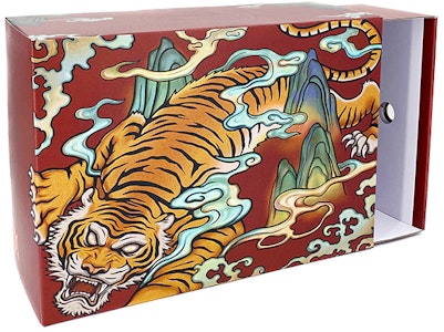 (W) 나이키 덩크 로우 '호랑이 기운' (커스텀) CW1590-600(TeamK-女款白红S-BOX) Sizing (W) 나이키 덩크 로우 '호랑이 기운' (커스텀) CW1590-600(TeamK-女款白红S-BOX)