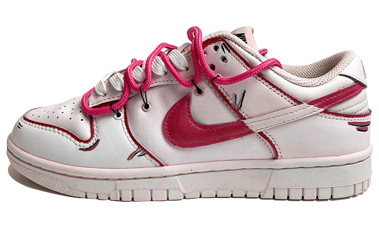 Buy (W) [定制鞋] 耐克Dunk Low '春节情人节粉红' DD1503-109(TeamX-女款浸染擦色粉色SBOX)