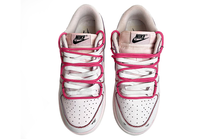 Shop (W) [定制鞋] 耐克Dunk Low '春节情人节粉红' DD1503-109(TeamX-女款浸染擦色粉色SBOX)