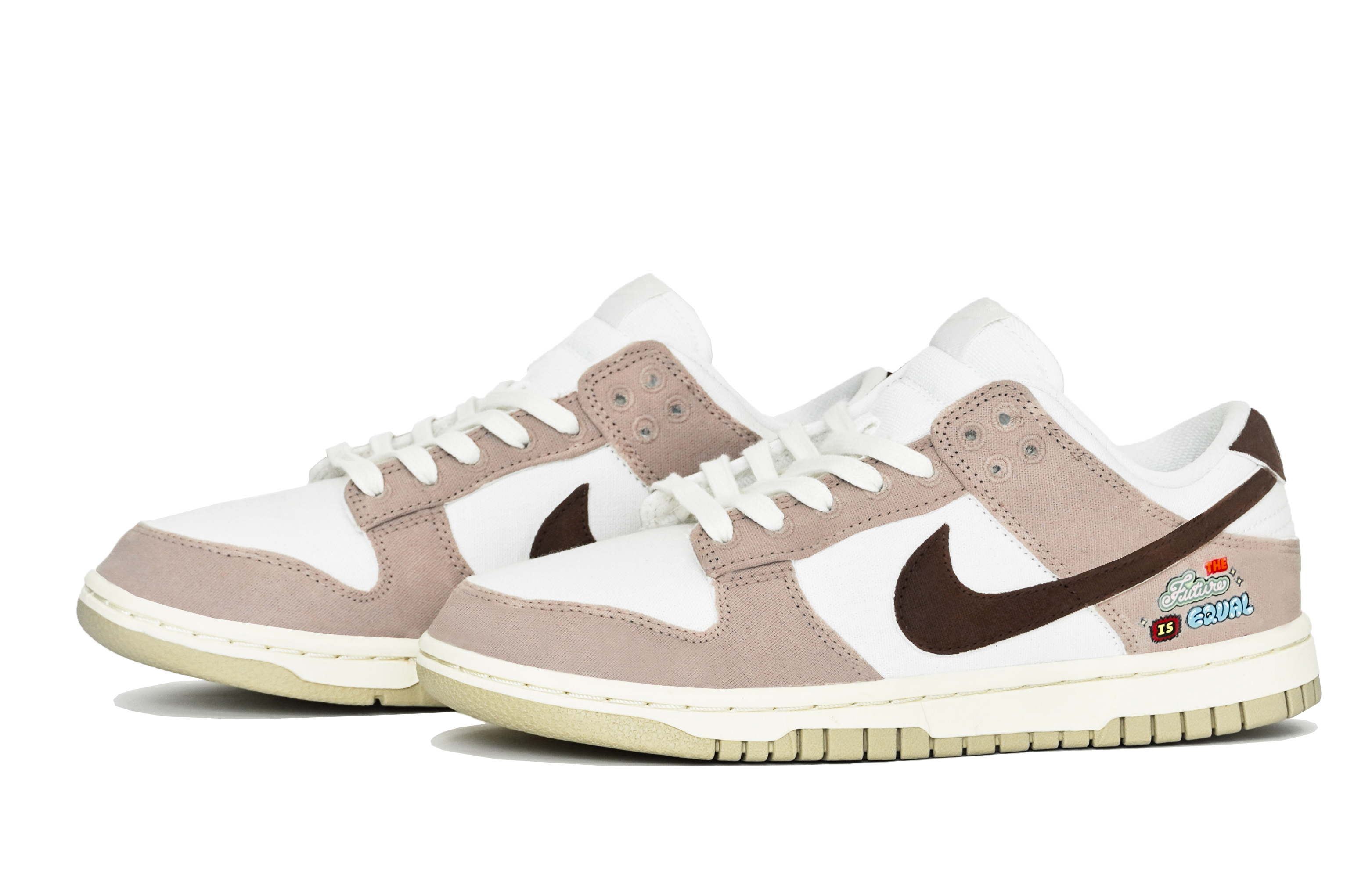 Shop (W) [Zapatillas Personalizadas] Nike Dunk Low 'Cocoa Ballet' FD0868-133(Team14-可可芭蕾S-BoxQD)