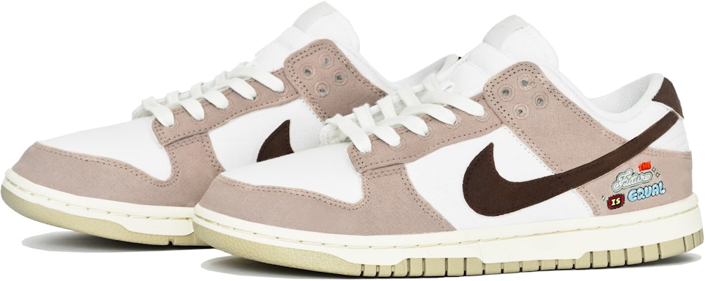 【訂製球鞋】 Nike Dunk Low ABLOODING 夏日熱戀系列 可可芭蕾 防滑耐磨 低筒 板鞋 女款 棕 Shop 【訂製球鞋】 Nike Dunk Low ABLOODING 夏日熱戀系列 可可芭蕾 防滑耐磨 低筒 板鞋 女款 棕