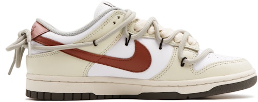 【訂製球鞋】 Nike Dunk Low 蒸汽木偶 生椰拿鐵 簡約小眾 板鞋 女款 奶白色 Order 【訂製球鞋】 Nike Dunk Low 蒸汽木偶 生椰拿鐵 簡約小眾 板鞋 女款 奶白色