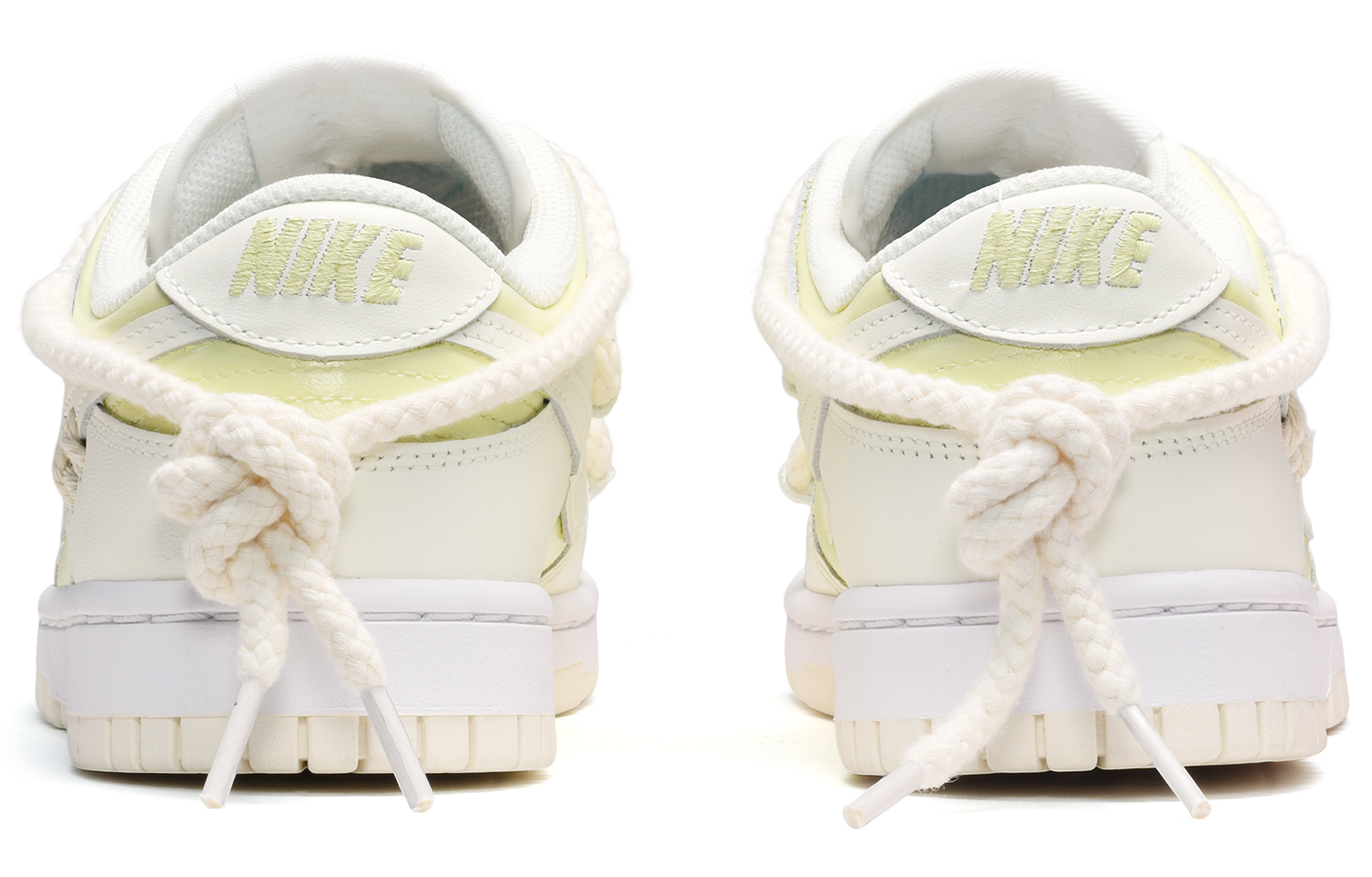 Shop (W) [Zapatillas Personalizadas] Nike Dunk Low 'Coconut Milk Lime Mint' DD1503-121(TeamE-女款椰奶青柠黄白QD)