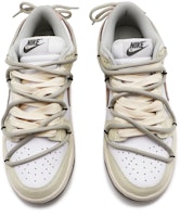 【訂製球鞋】 Nike Dunk Low 蒸汽木偶 生椰拿鐵 簡約小眾 板鞋 女款 奶白色 Purchase 【訂製球鞋】 Nike Dunk Low 蒸汽木偶 生椰拿鐵 簡約小眾 板鞋 女款 奶白色