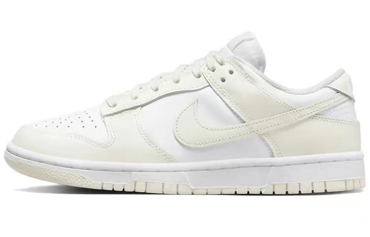 Sizing (W) [Zapatillas Personalizadas] Nike Dunk Low 'Coconut Milk Lime Mint' DD1503-121(TeamE-女款椰奶青柠黄白QD)