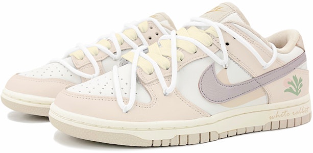 【訂製球鞋】 Nike Dunk Low 椰子汽水 清新 簡約 高街 低筒 板鞋 女款 黃白 Lookbook 【訂製球鞋】 Nike Dunk Low 椰子汽水 清新 簡約 高街 低筒 板鞋 女款 黃白