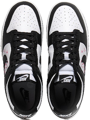 【客製化球鞋】 Nike Dunk Low 碰撞愛心 流體愛心 經典外觀與現代風潮結合 耐磨防滑 低筒 板鞋 女款 黑白 Shop 【客製化球鞋】 Nike Dunk Low 碰撞愛心 流體愛心 經典外觀與現代風潮結合 耐磨防滑 低筒 板鞋 女款 黑白