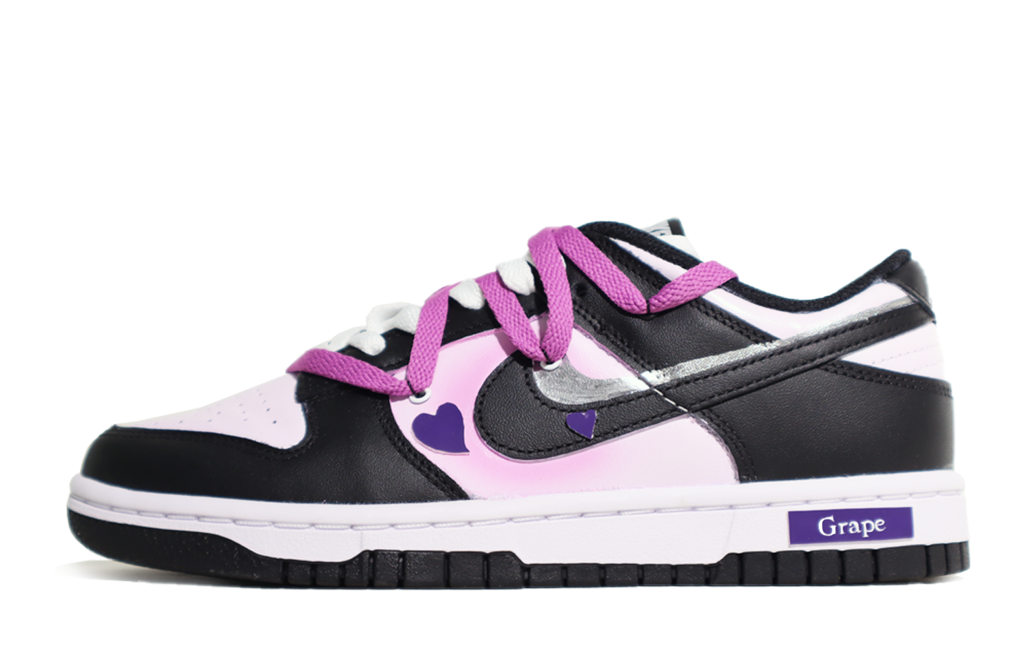 Buy (W) [Sepatu Kustom] Nike Dunk Low 'Grape Ungu Berubah Warna' DD1503-101(TeamX-Dunk温变葡萄)