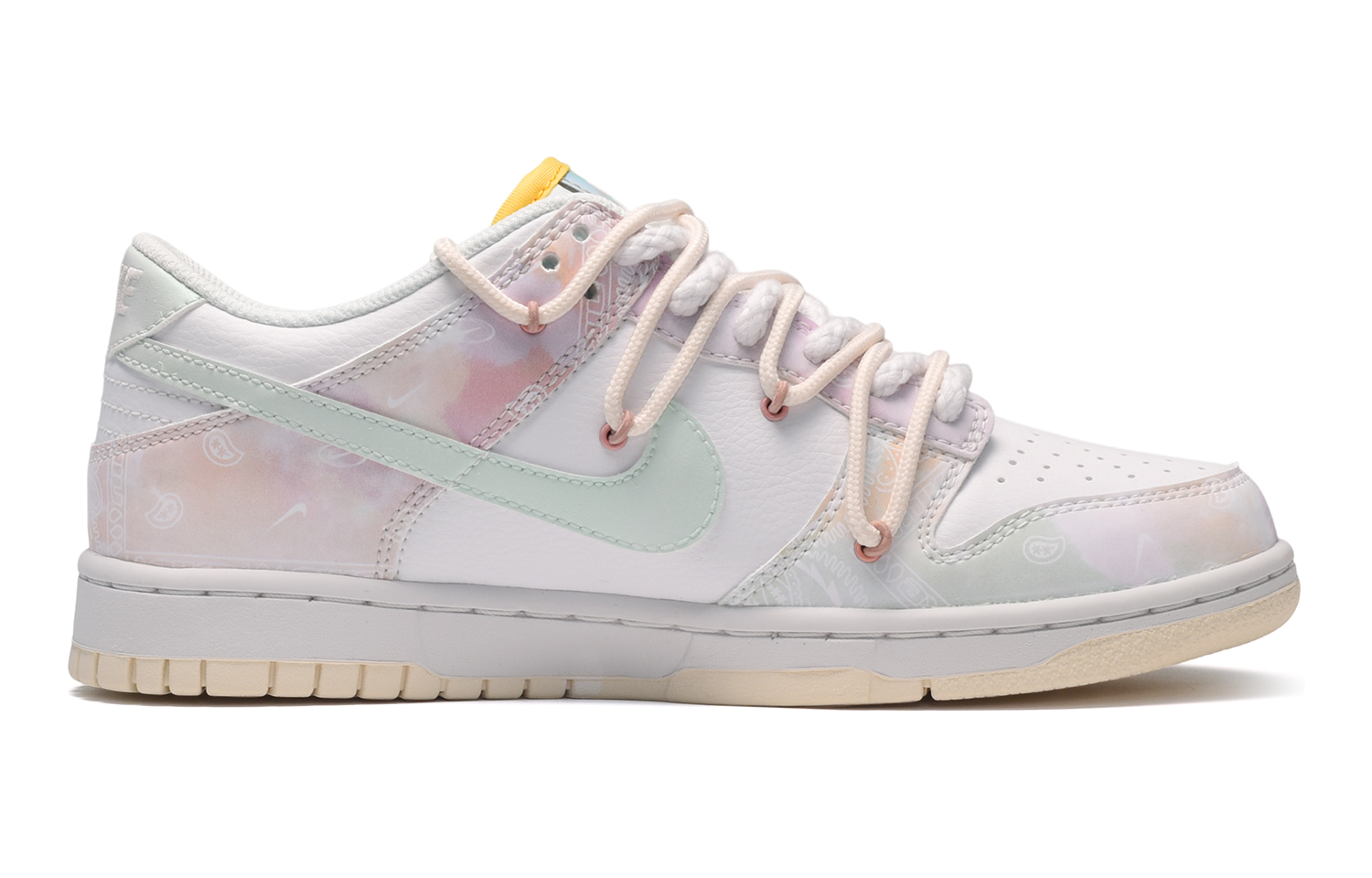 [Custom Shoes] (W) Nike Dunk Low 'Colorful Dream - Pink Paisley' 圖 2