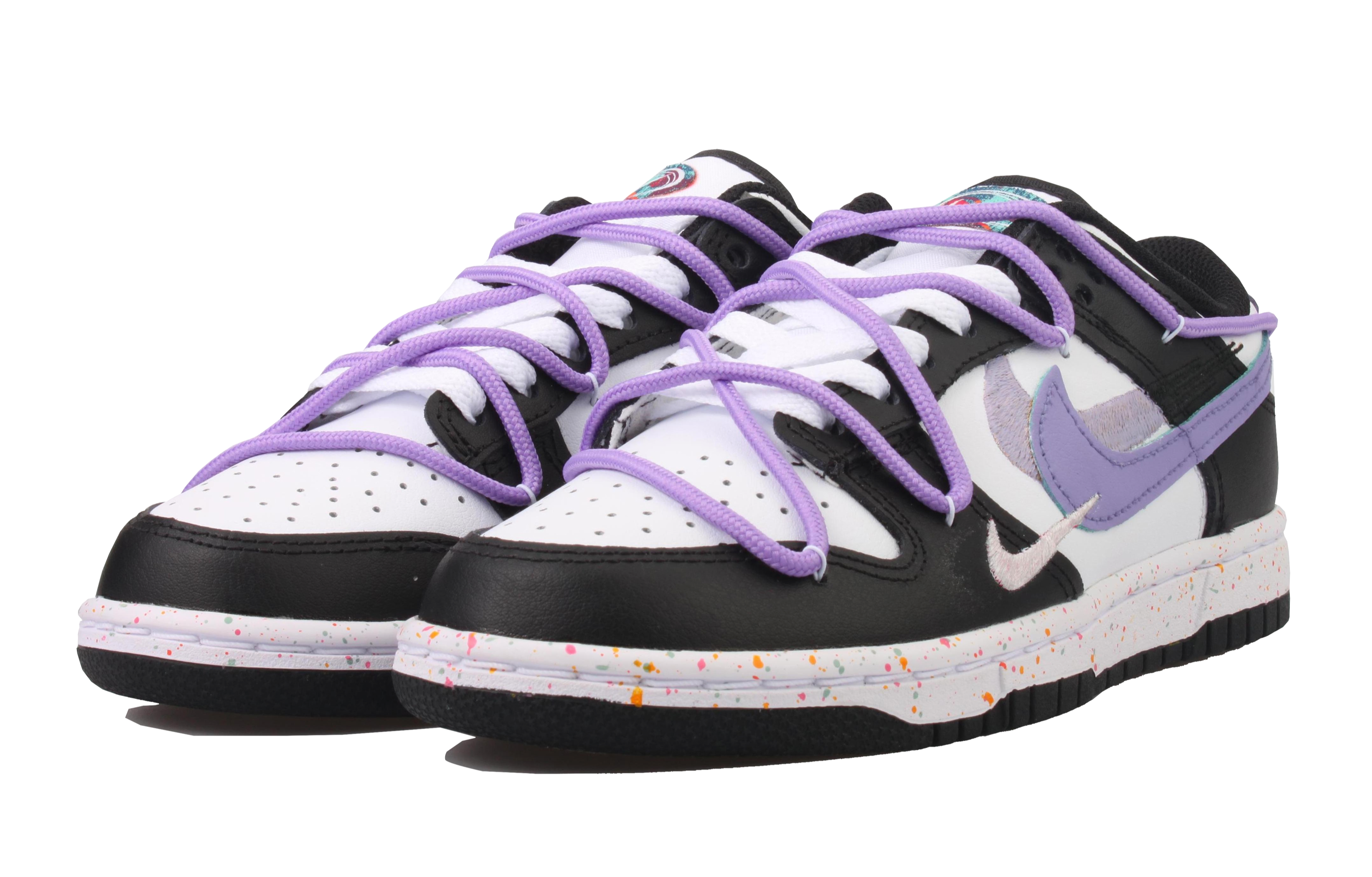 Lookbook (W) [Sepatu Kustom] Nike Dunk Low 'Cool Black Grape' FD4623-131(Team33-酷黑葡萄-女款）