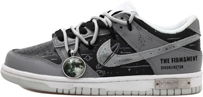 (W) 【定制鞋款】耐克Dunk Low‘宇宙探险黑灰’ DH9765-102(Team拾玖-宇宙探索S-BOX) Buy (W) 【定制鞋款】耐克Dunk Low‘宇宙探险黑灰’ DH9765-102(Team拾玖-宇宙探索S-BOX)
