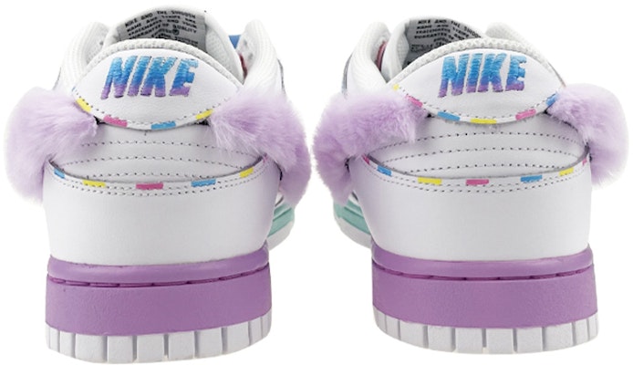 (W) Nike Dunk Low "Macaron" (Personalizadas) DD7099-100(Team叁-毛绒钩棉花糖S-BOX) Details for (W) Nike Dunk Low "Macaron" (Personalizadas) DD7099-100(Team叁-毛绒钩棉花糖S-BOX)