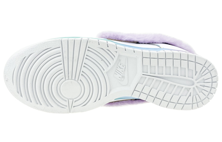 Sizing (W) [Kasut Custom] Nike Dunk Low 'Cotton Candy Macaron Ais Krim Fluffy Pelangi Tali' DD7099-100(Team叁-毛绒钩棉花糖S-BOX)