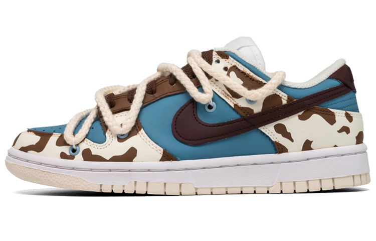 Buy (W) [Shoes Custom] Nike Dunk Low 'Cowboy Sky' Sepatu Pria DD1503-121(Team24-女款牛仔奶牛)