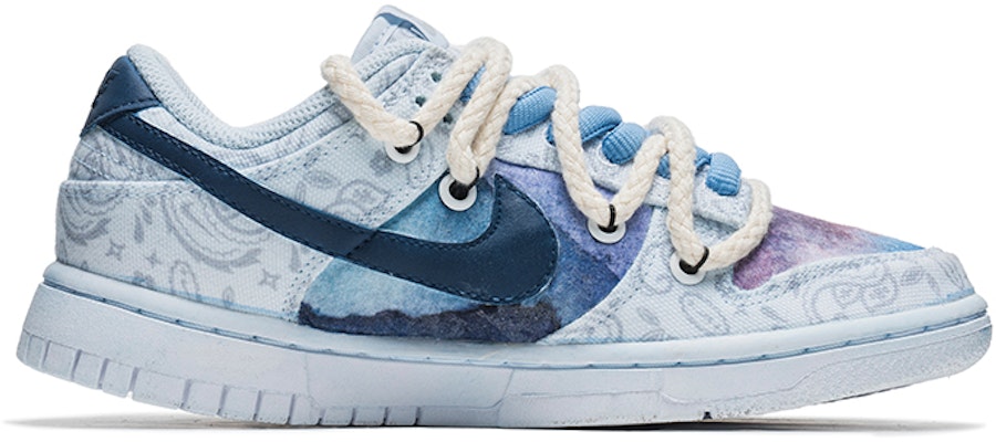 (W) ナイキ ダンク カスタム "クレーンデニム" (Crane Denim) DJ9955-100(TeamB-女款腰果花白蓝) Order (W) ナイキ ダンク カスタム "クレーンデニム" (Crane Denim) DJ9955-100(TeamB-女款腰果花白蓝)