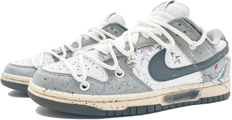 (W) Zapatillas Nike Dunk Low 'Grulla Sol y Bosque de Bambú Gris Humo Claro' DD1503-117(Team113-仙鹤红日) Lookbook (W) Zapatillas Nike Dunk Low 'Grulla Sol y Bosque de Bambú Gris Humo Claro' DD1503-117(Team113-仙鹤红日)