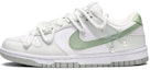 Buy (W) 【定制鞋】Nike Dunk Low '奶油珍珠女孩' DN1431-102(TeamE-女款奶油气泡白绿)