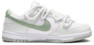Order (W) 【定制鞋】Nike Dunk Low '奶油珍珠女孩' DN1431-102(TeamE-女款奶油气泡白绿)