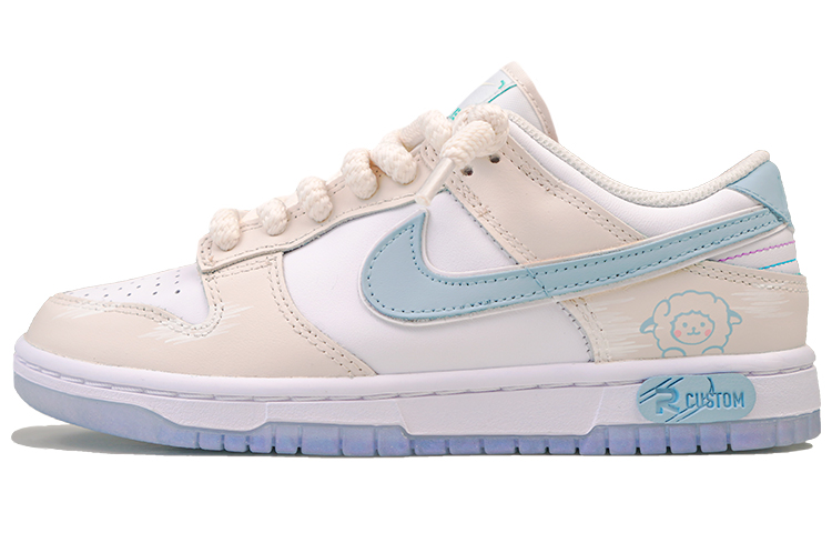 Buy (W) [Sneakers Custom] Nike Dunk Low 'Creamy Lamb' FJ7743-194(Team27-女奶油小羊S-BOX)