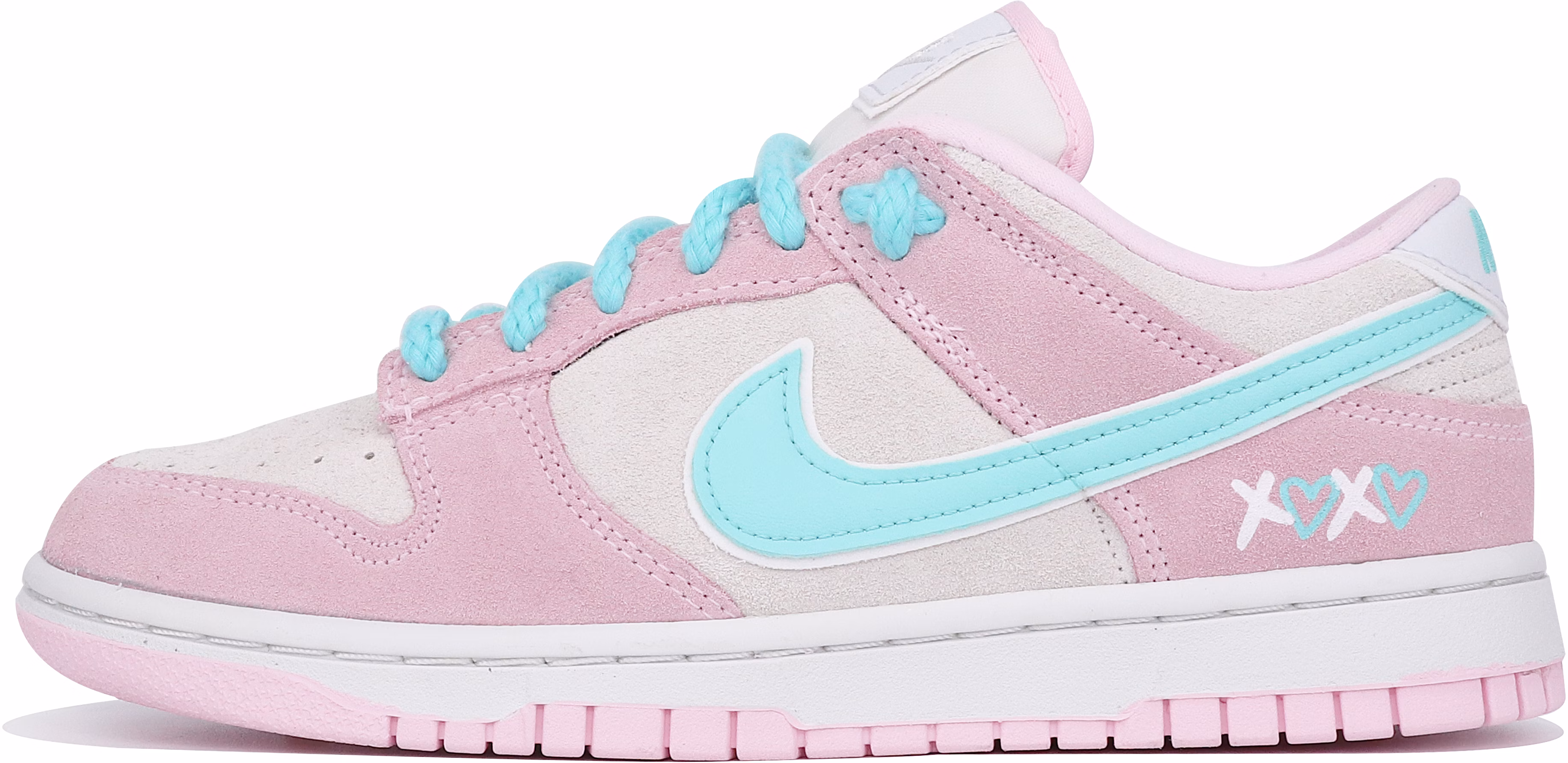 custom-shoes-women-nike-dunk-low-custom-pink-foam-graffiti
