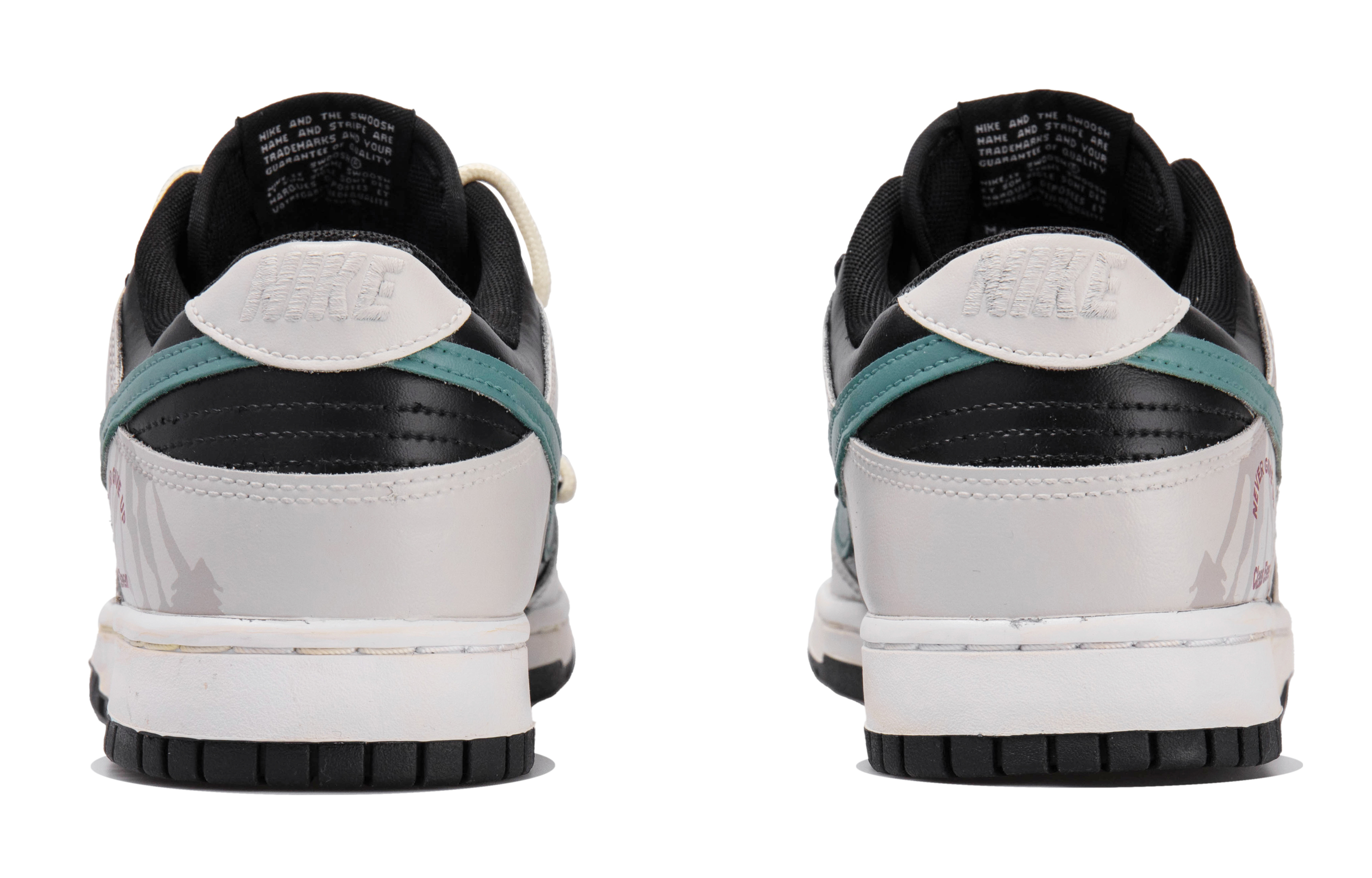 Purchase (W) 나이키 덩크 로우 '커스텀 티파니 그린 빈티지 그래피티' (shortened: 커스텀 덩크 티파니 그린 그래피티) CW1590-100(Team拾玖-俊朗跿峰S-BOX）