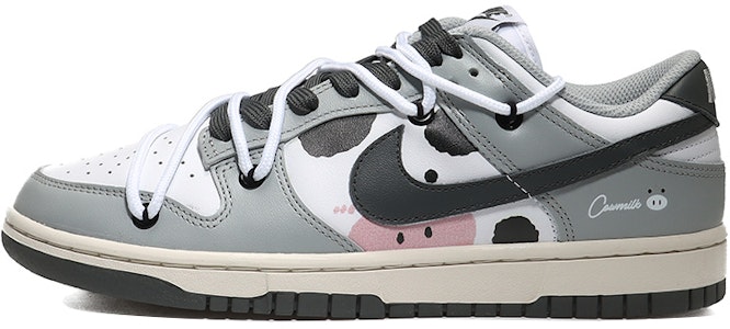 (W) 나이키 덩크 로우 '귀여운 젖소' (흰/회) DD1503-117(Team10-可爱奶牛) Buy (W) 나이키 덩크 로우 '귀여운 젖소' (흰/회) DD1503-117(Team10-可爱奶牛)