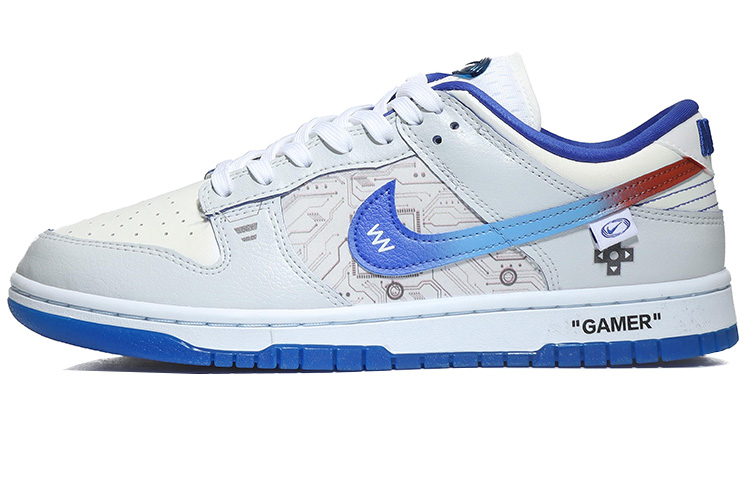 Buy (W) Nike Dunk Low カスタム Cyberpunk風グラデ swoosh FB1841-110(Team10-头号玩家-QD)