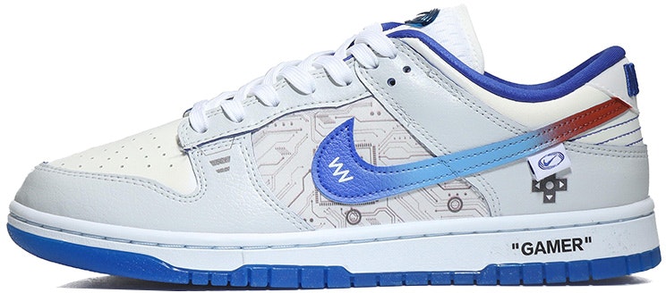 custom-shoes-women-nike-dunk-low-cyberpunk-blue-orange-gradient-swoosh