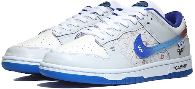 (W) Nike Dunk Low カスタム Cyberpunk風グラデ swoosh FB1841-110(Team10-头号玩家-QD) Lookbook (W) Nike Dunk Low カスタム Cyberpunk風グラデ swoosh FB1841-110(Team10-头号玩家-QD)