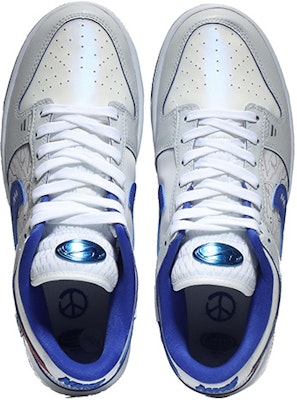 【定制球鞋】 Nike Dunk Low 藍橙漸變鉤子 賽博朋克 遊戲電競 未來機械感 低幫 板鞋 女款 白藍 Shop 【定制球鞋】 Nike Dunk Low 藍橙漸變鉤子 賽博朋克 遊戲電競 未來機械感 低幫 板鞋 女款 白藍