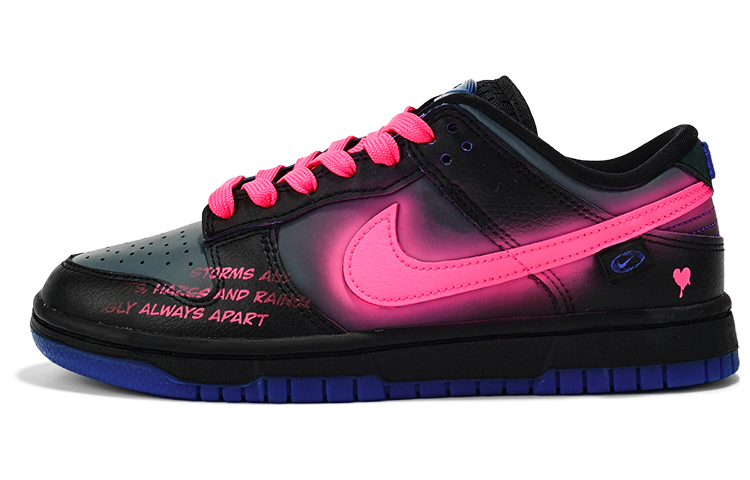 Buy (W) [Zapatos Personalizados] Nike Dunk Low 'Cyberpunk Neón Rosa-Negro' FB1842-001(TeamI-女款午夜霓虹L粉黑)
