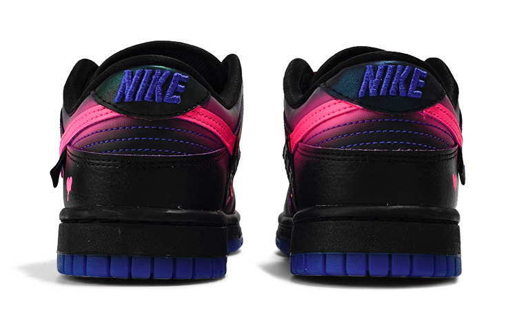 Shop (W) [Zapatos Personalizados] Nike Dunk Low 'Cyberpunk Neón Rosa-Negro' FB1842-001(TeamI-女款午夜霓虹L粉黑)