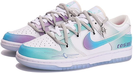 (W) 나이키 덩크 로우 '사이버펑크 티파니 블루' (커스텀) FJ7743-194(TeamThree-宇宙悸动) Lookbook (W) 나이키 덩크 로우 '사이버펑크 티파니 블루' (커스텀) FJ7743-194(TeamThree-宇宙悸动)