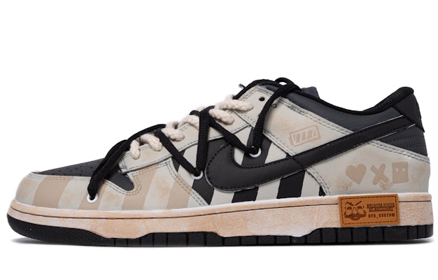 (W) 나이키 덩크 로우 '다빈치 블랙 금단의 구역' (79 characters) DH9765-002-(TeamM-女款黑色禁区) Buy (W) 나이키 덩크 로우 '다빈치 블랙 금단의 구역' (79 characters) DH9765-002-(TeamM-女款黑色禁区)