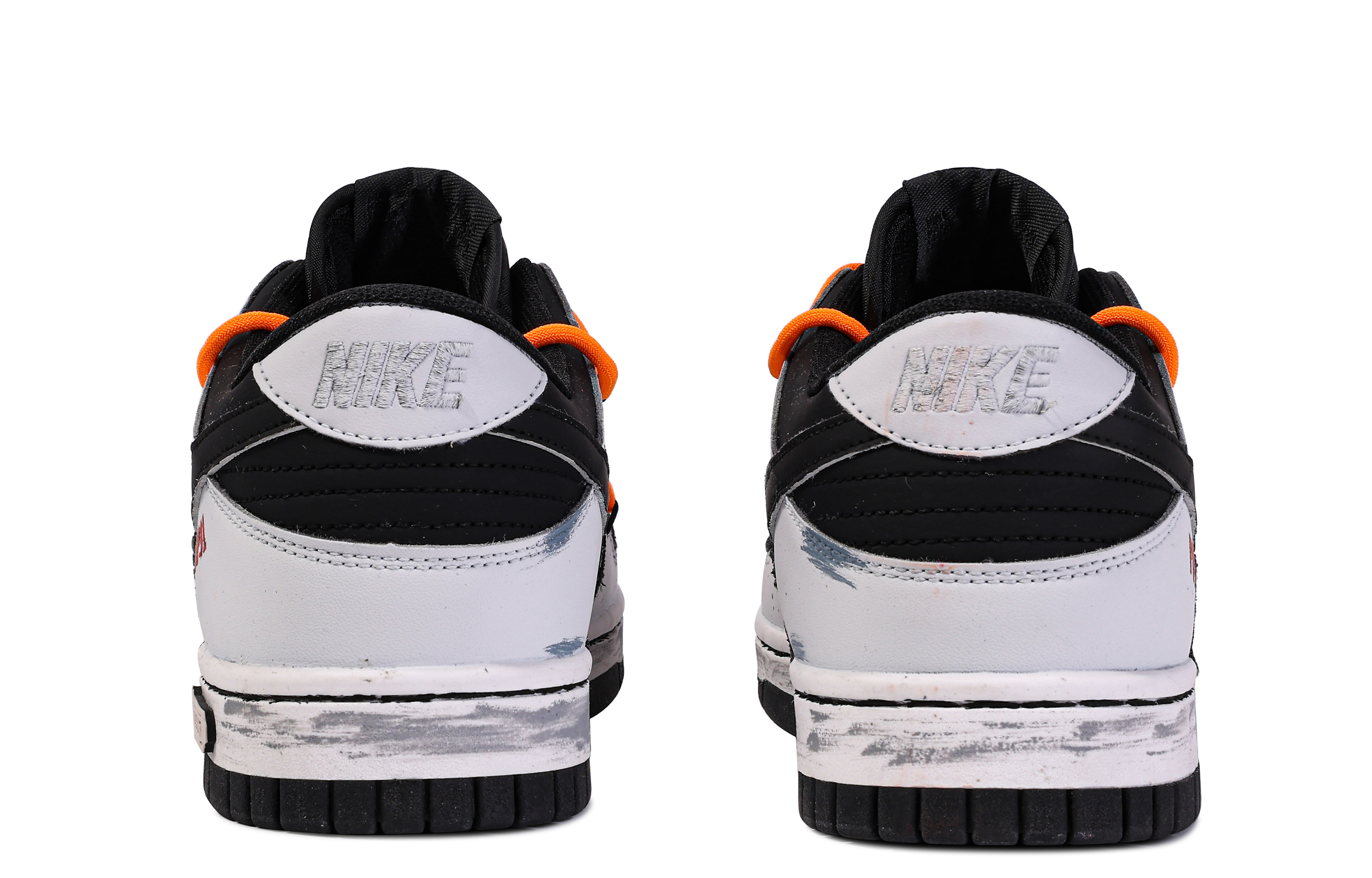 Purchase (W) 【定制鞋款】耐克Dunk低帮'达芬奇眼涂鸦黑灰' DH9765-002(TEAMM-EYE)