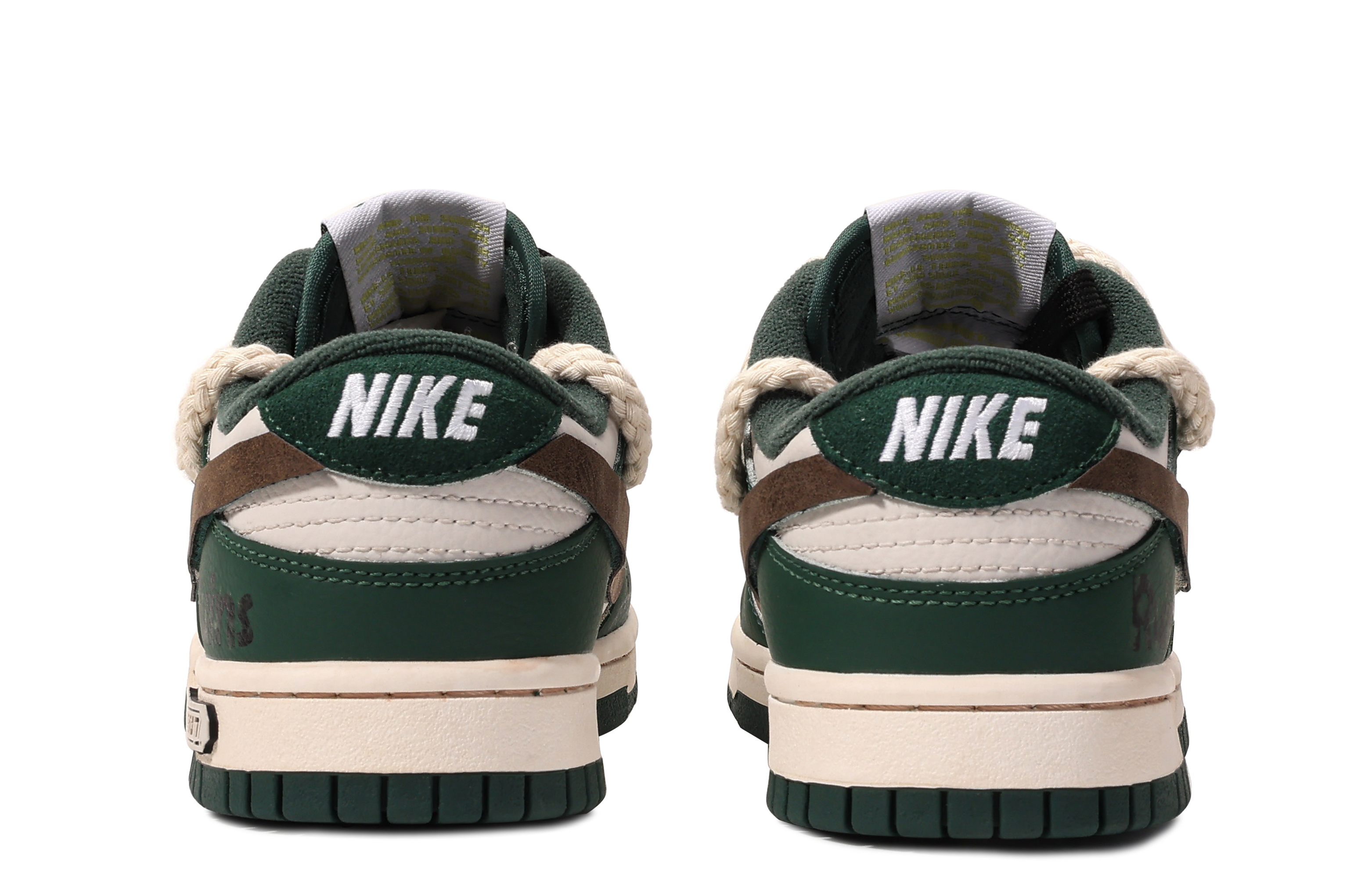 Shop (W) [Kasut Custom] Nike Dunk Low 'Graffiti Reruntuhan Da Vinci' FD0350-133(TeamM-城市废墟-BOX)